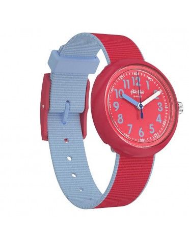 Reloj Flik Flak Color Blast rojo FPNP045