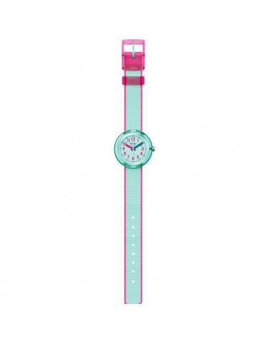 Reloj Flik Flak Color Blast verde azulado FPNP046