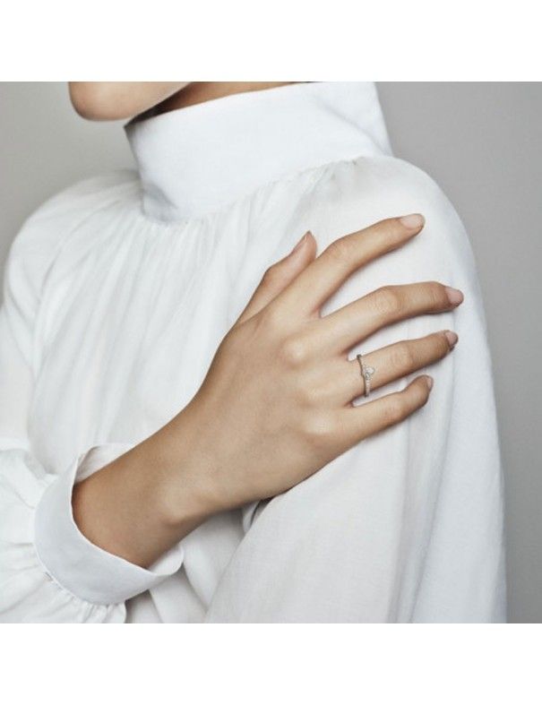 Anillo Pandora plata Mariposas Deslumbrantes pequeñas 197948CZ-54