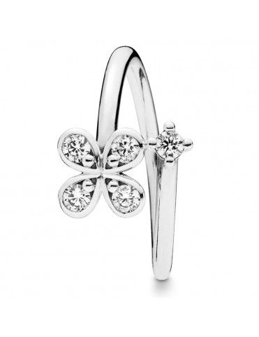 Anillo Pandora plata Trébol de Cuatro Pétalos 197988CZ-52