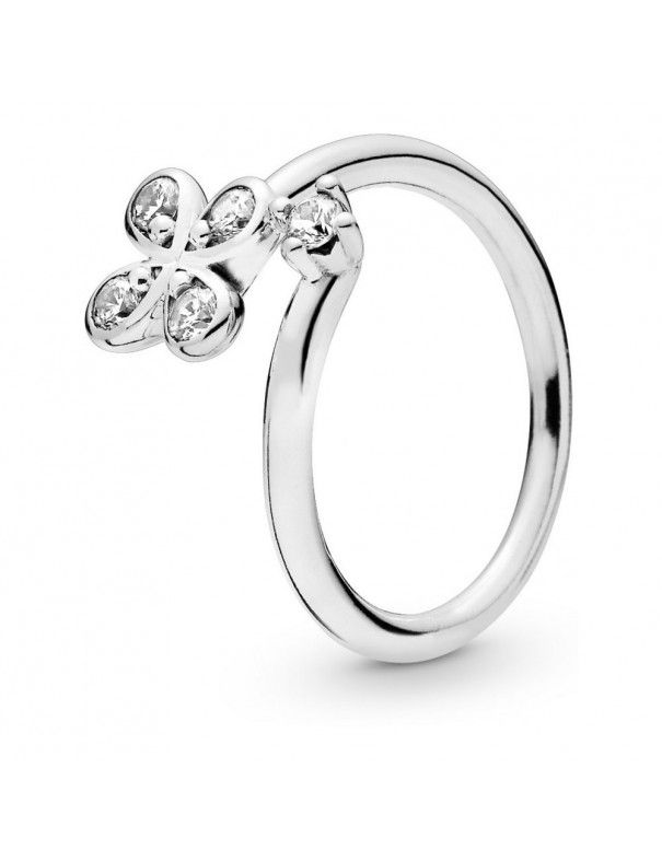Anillo Pandora plata Trébol de Cuatro Pétalos 197988CZ-52