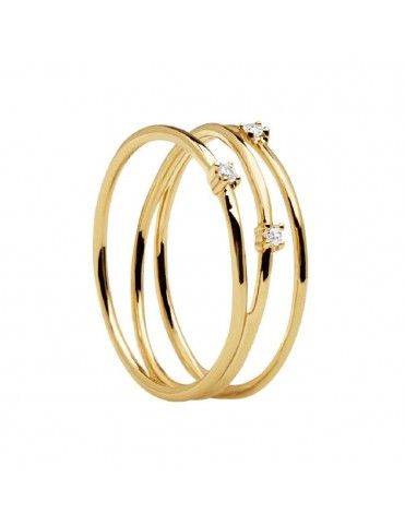 Anillo PDPAOLA Plata mujer AN01-120-14