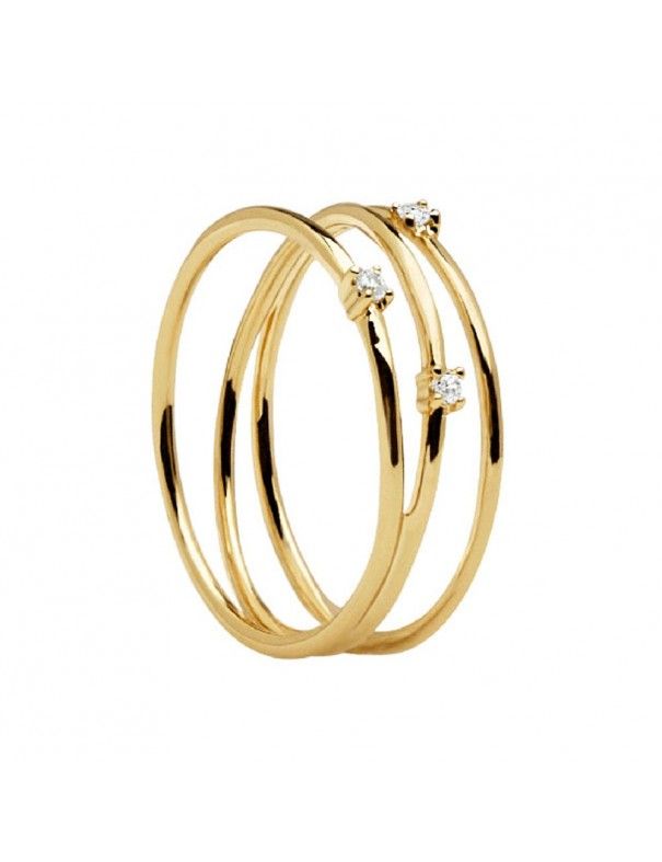 Anillo PDPAOLA Plata mujer AN01-120-14