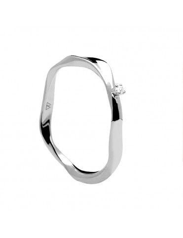 Anillo Alianza PDPAOLA Plata mujer AN02-115-16