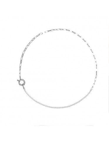 Collar PDPAOLA Plata mujer CO02-082-U