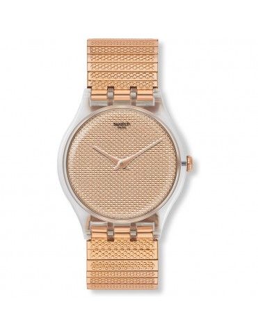 Reloj Swatch mujer Deep Poudreuse L SUOK134A