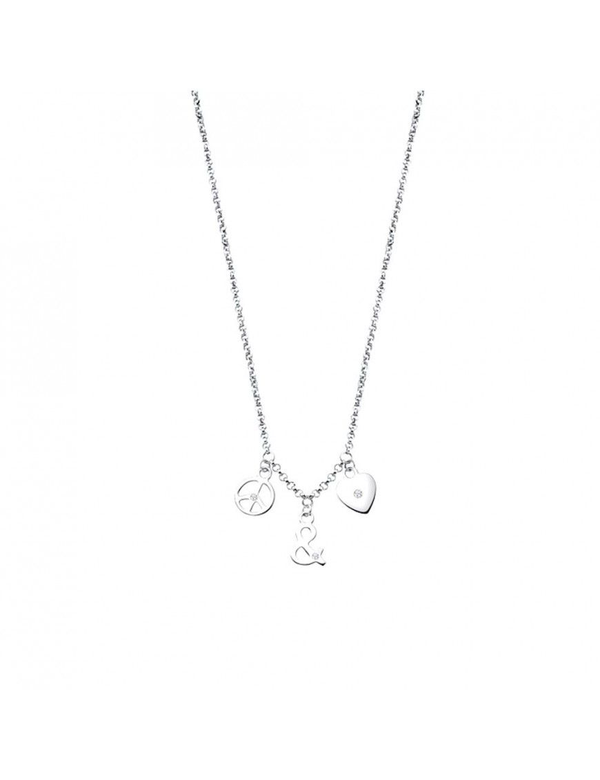 Collar Lotus Silver Mujer Moment LP1732-1/1