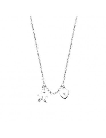 Collar Lotus Silver Mujer Moment LP1735-1/1