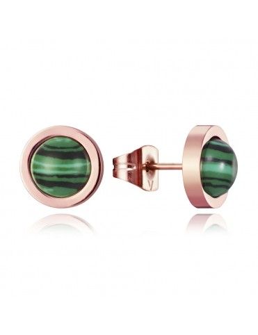 Pendientes Viceroy acero y agata Mujer 75116E01016