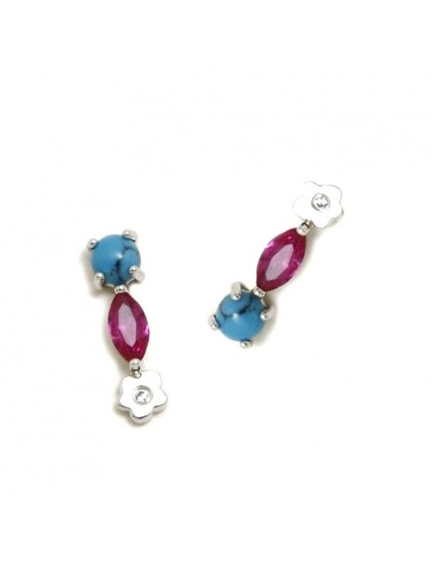 Pendientes Agatha Ruiz de la Prada Plata Niña 060SAR