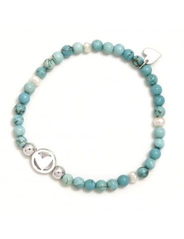 Pulsera perlas Agatha Ruiz Plata Niña 325LET