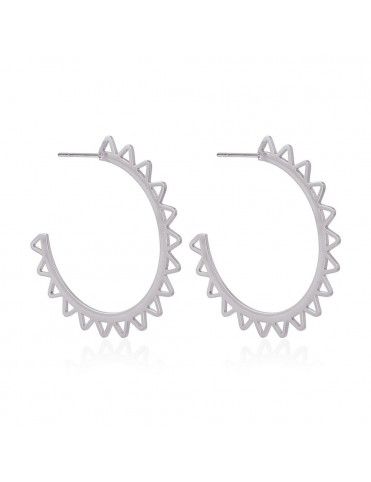 Pendientes Aro Anartxy Acero Mujer BPE014