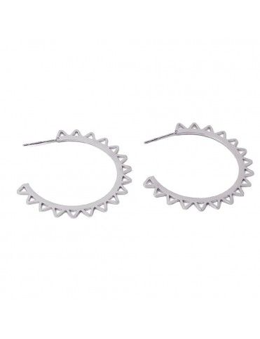 Pendientes Aro Anartxy Acero Mujer BPE014