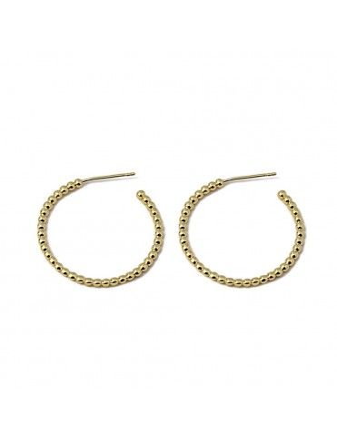 Pendientes Aro Anartxy Acero Mujer BPE048