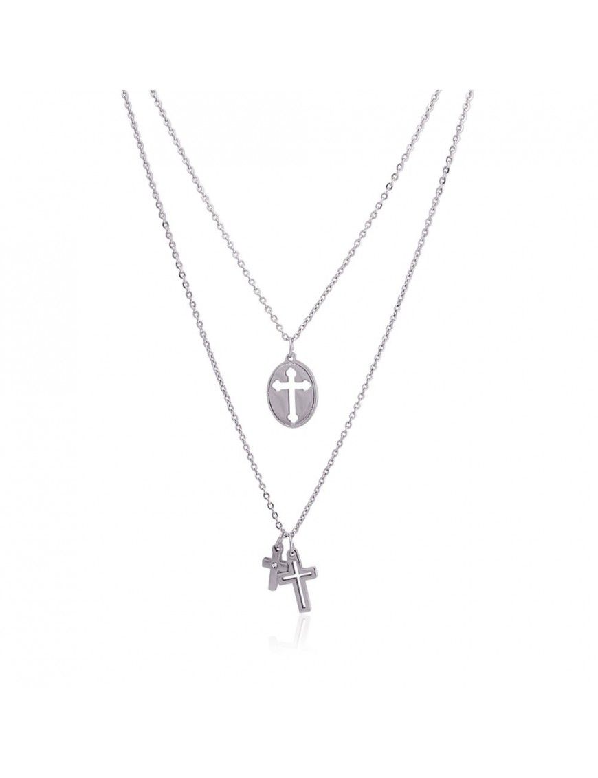 Collar Anartxy Acero Mujer COA589