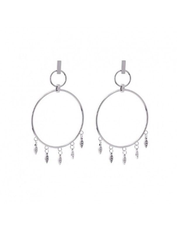 Pendientes Aro Anartxy Acero Mujer APE978PT