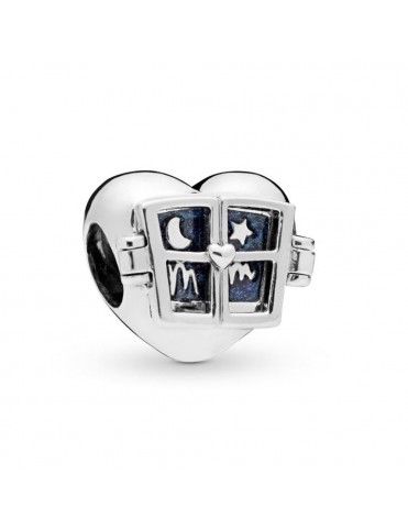 Charm Pandora Plata Corazón con ventana 798006EN63