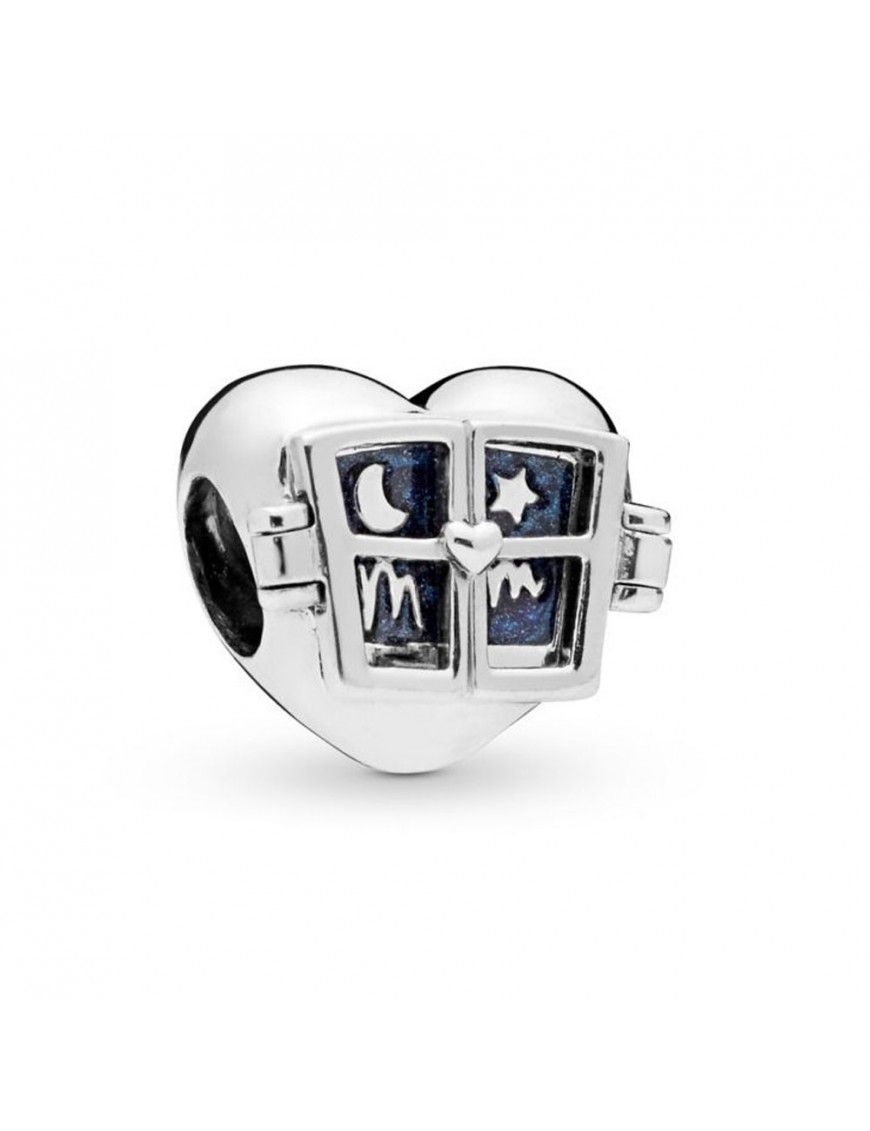 Charm Pandora Plata Corazón con ventana 798006EN63
