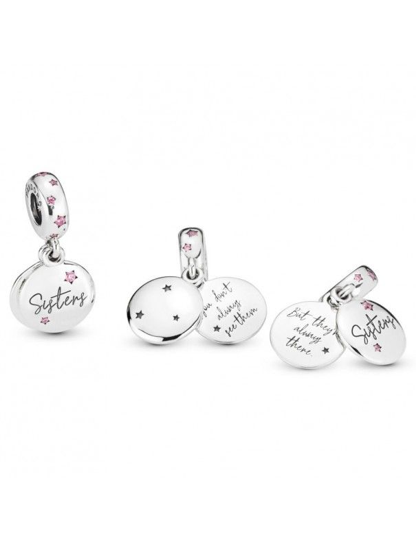 Charm Pandora colgante Hermanas para siempre 798012FPC
