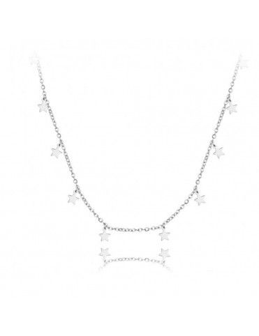 Collar Plata Estrellas 174538