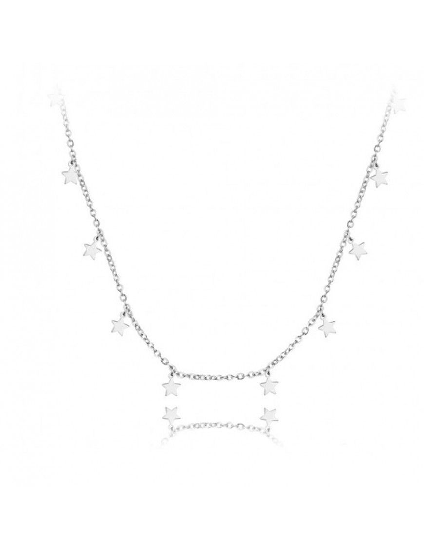 Collar Plata Estrellas 174538