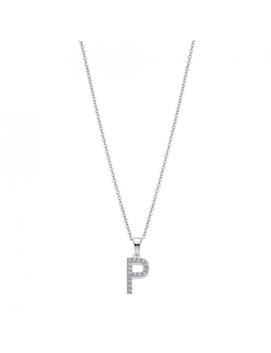 Collar Lotus Silver Plata Mujer LP1958-1/P