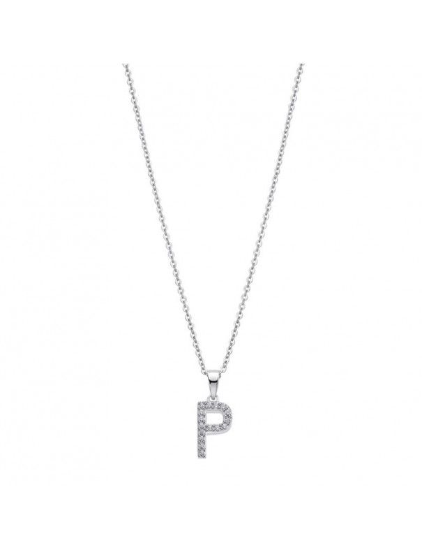 Collar Lotus Silver Plata Mujer LP1958-1/P
