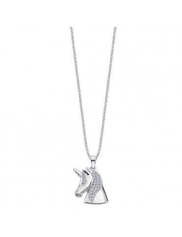 Collar Lotus Silver Mujer LP1965-1/1