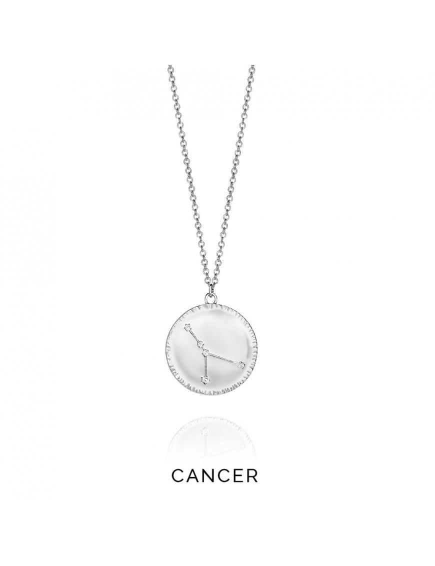 Collar plata mujer Horóscopo Cáncer Viceroy 61014C000-38CA