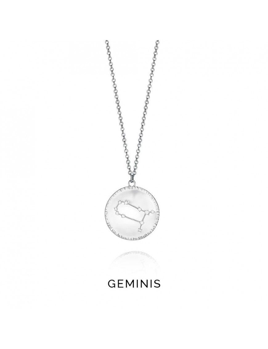 Collar plata mujer Horóscopo Géminis Viceroy 61014C000-38G