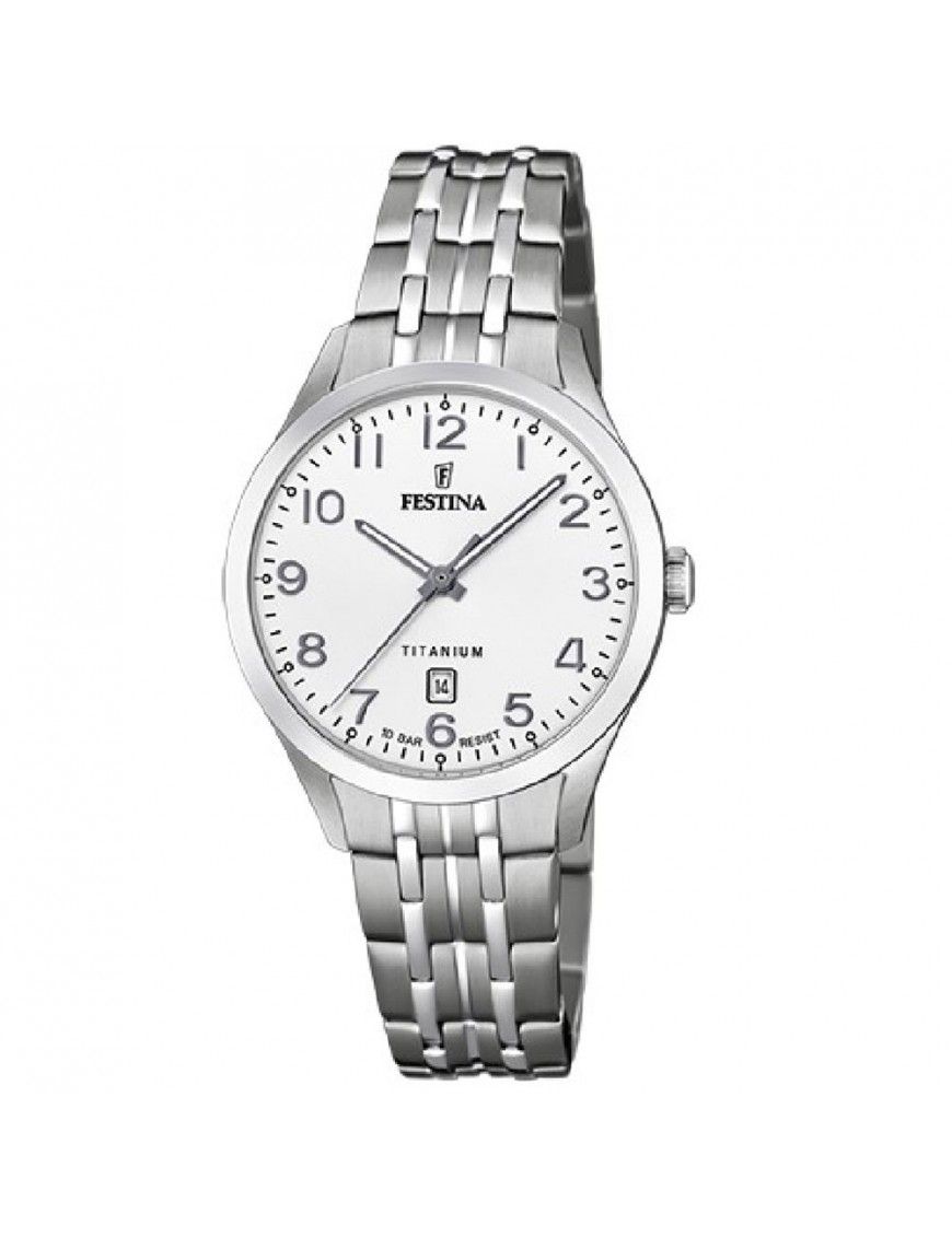 Reloj Festina Mujer Calendario Titanium F20468/1