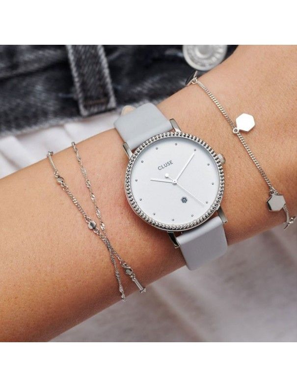 Reloj Cluse Le Couronnement Silver Mujer CL63004