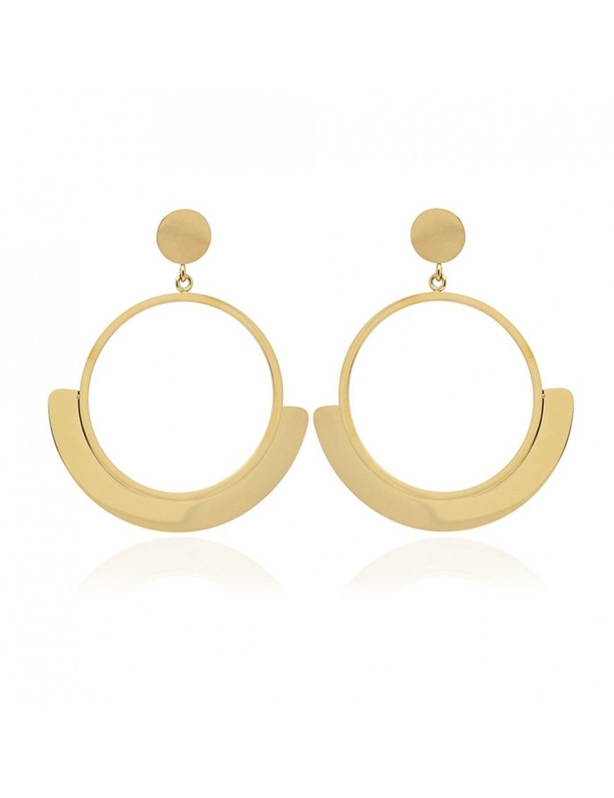 Pendientes Aro tendiencia Anartxy Acero Mujer BPE011D