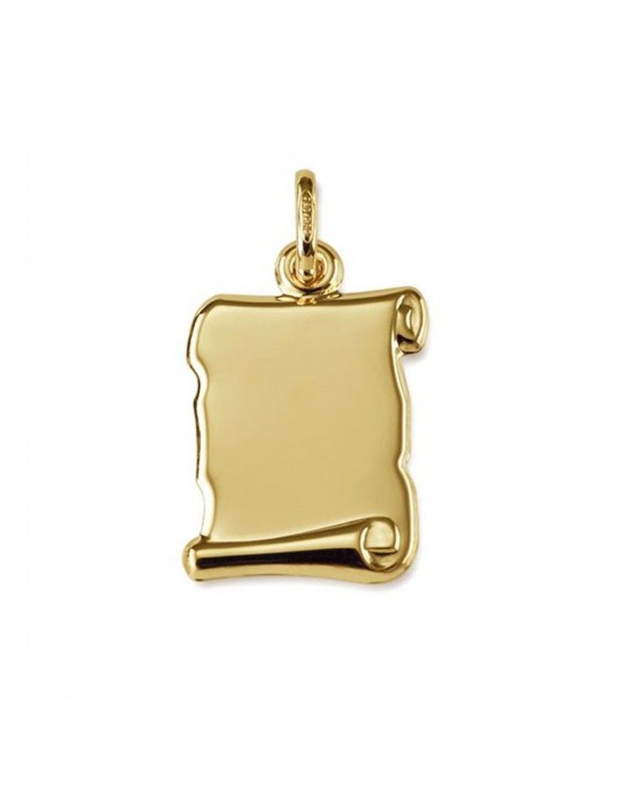 Chapa pergamino Oro amarillo de 18 quilates 211943/12