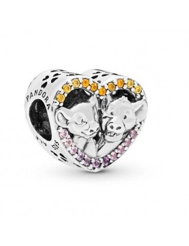 Charm Pandora Corazón Simba&Nala 798044NPRMX