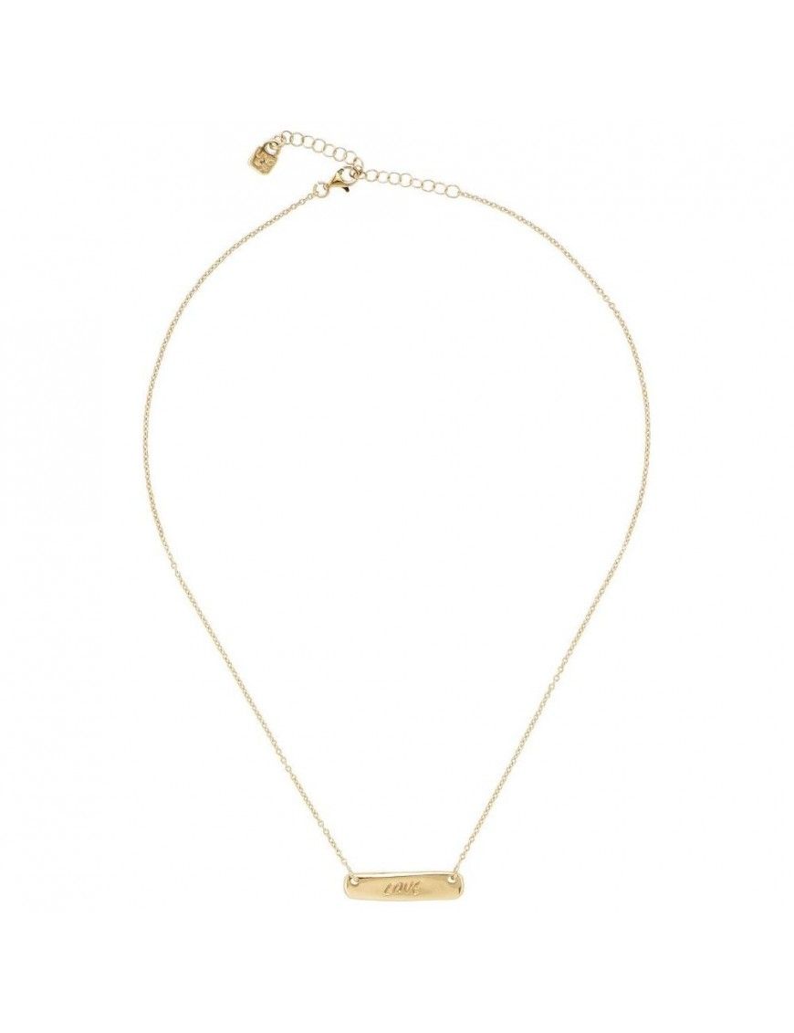 Collar Uno de 50 plata Mujer Dame amor COL1405ORO0000U