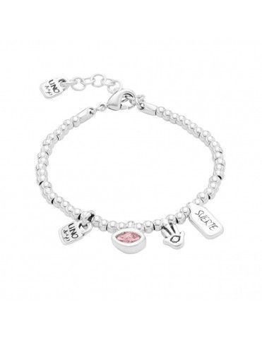 Pulsera Uno de 50 Metal Mujer I'm Waiting 4 U PUL1853RSAMTL0M