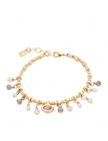 Pulsera Uno de 50 Metal Mujer Mi talismán PUL1868RSAORO0M