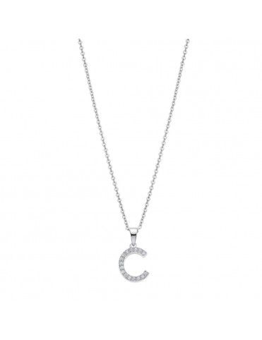 Collar Lotus Silver Plata Mujer LP1958-1/C