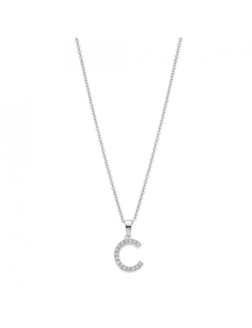 Collar Lotus Silver Plata Mujer LP1958-1/C