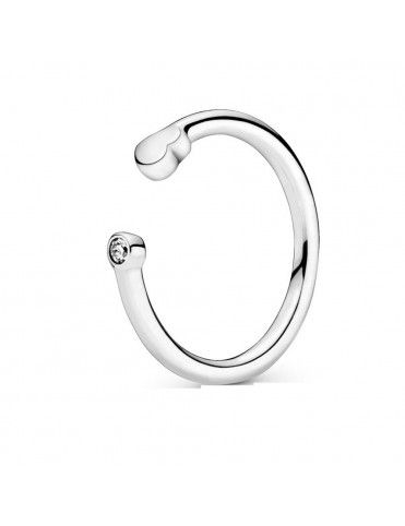 Anillo Pandora Plata Corazones lisos 198559C01-50