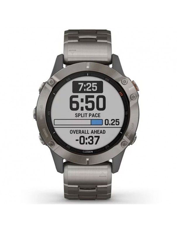 Reloj Garmin Fenix 6 Sapphire titanio 010-012158-23