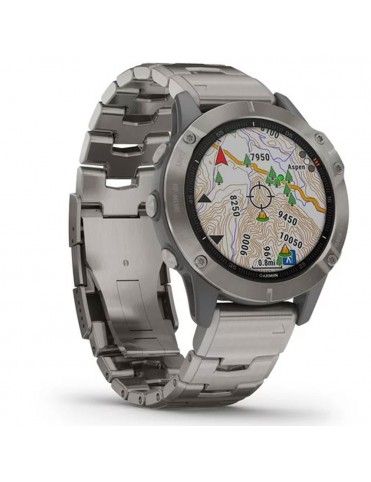 Reloj Garmin Fenix 6 Sapphire titanio 010-012158-23
