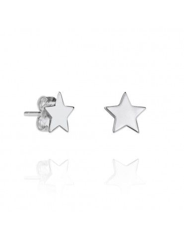 Pendientes Plata Mujer estrella 151454