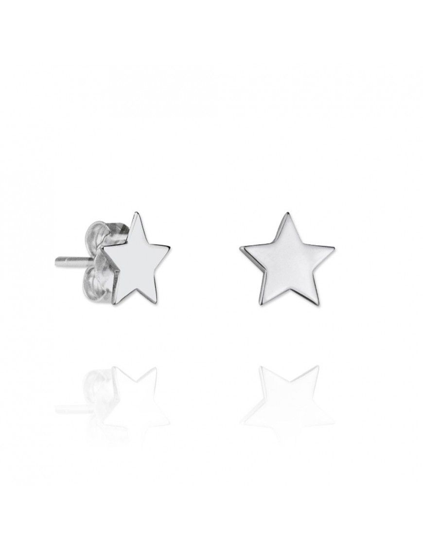 Pendientes Plata Mujer estrella 151454