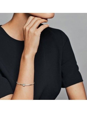 Clip-Charm Pandora Banda de corazones 798560C00