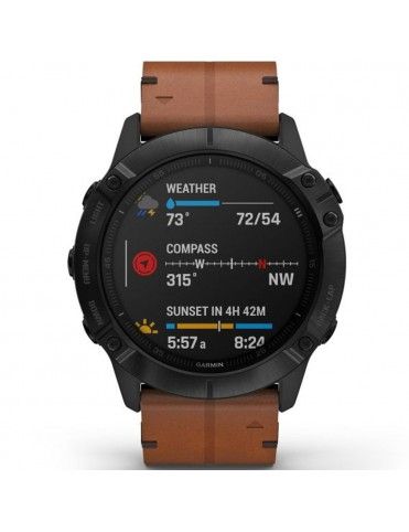 Reloj Garmin Fenix 6x Sapphire + correa  010-02157-14