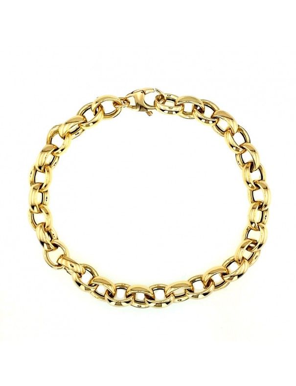 Pulsera Oro amarillo 18K hueca 458-01180