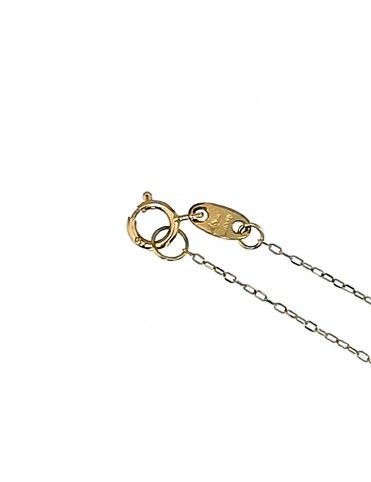 Collar oro amarillo círculos W1156-G