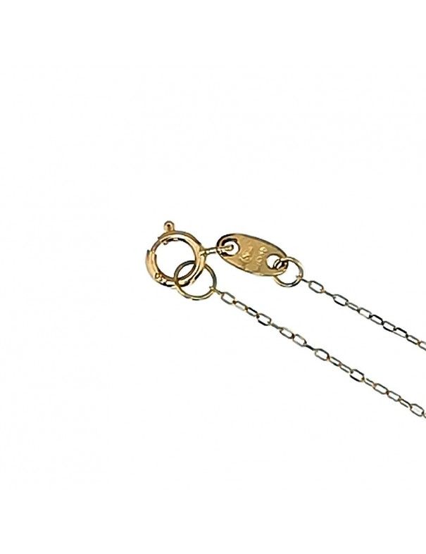 Collar oro amarillo círculos W1156-G